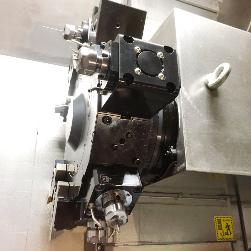 China fabricage hydraulische revolver CNC draaibankmachine met losse kop